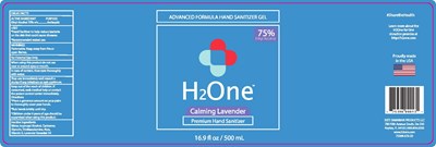 Hand Sanitizer (H2one Calming Lavender  500ml)